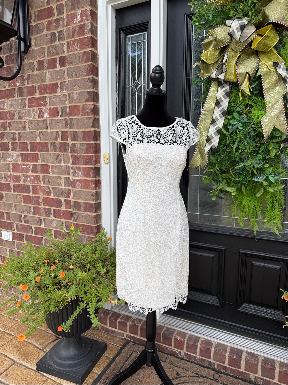 🤍Adrianna Papell Lace Dress🤍